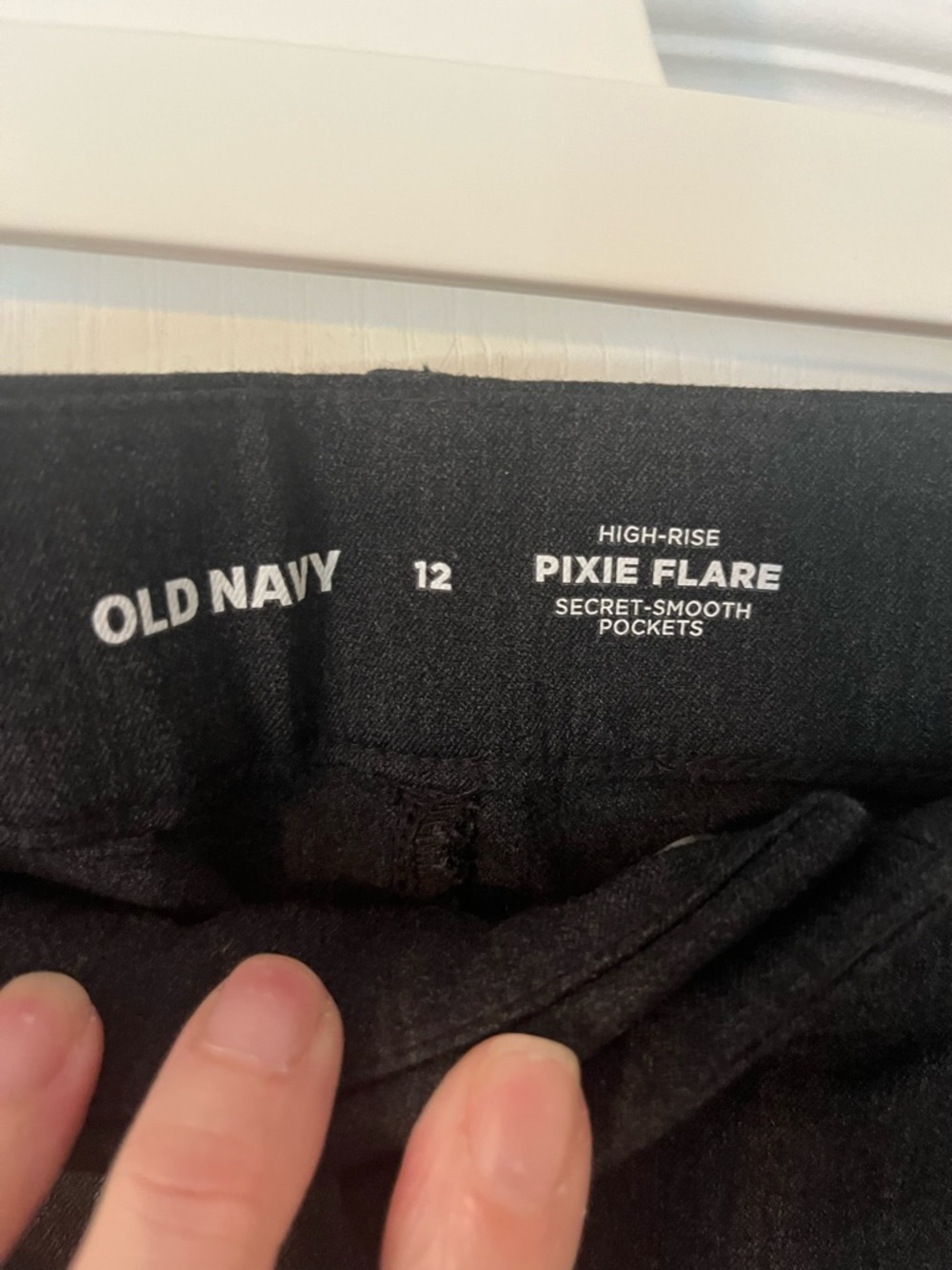 Charcoal pixie flair pants size 12 - Picture 3 of 3